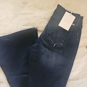KanCan Dark Blue Flare Jeans
